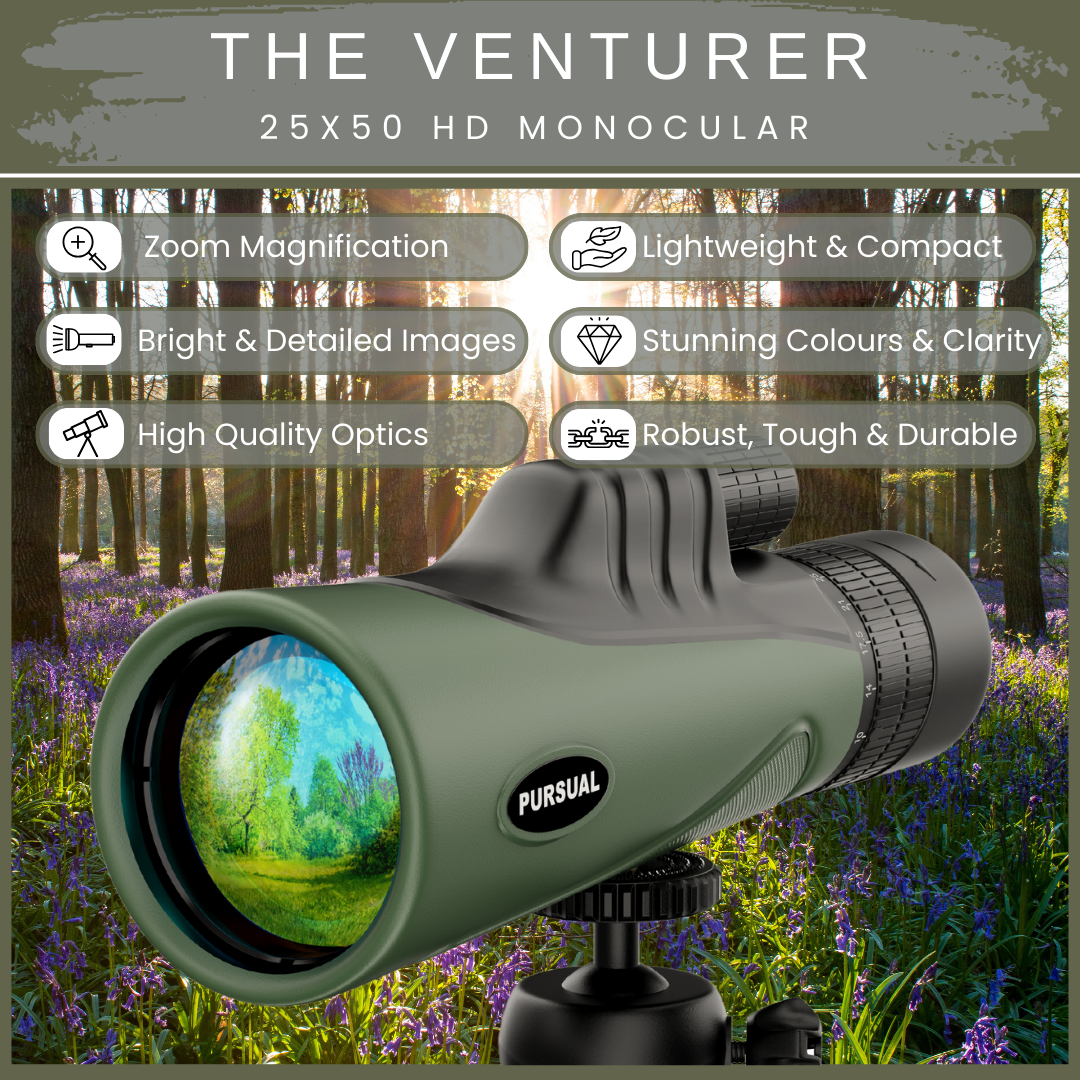 VENTURER 25x50 HD Zoom Monocular Telescope