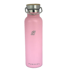 Pursual insulated stainless steel water bottle in light pink